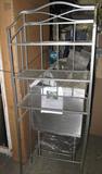 Modern Metal Etagere