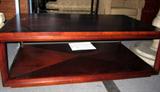 Diamond pattern on coffee table