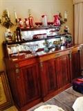 Antique Mahogany Buffet