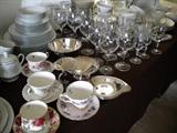 Tea cups and wine glasses