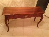CHERRY HALL OR BACK OF COUCH TABLE