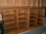 FINE WOOD BOOK CASES