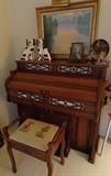 Victorian pump organ
