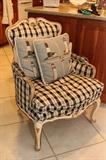 French country armchair