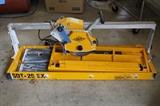 SawMaster SDT tile saw with rip