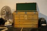 Solid oak craftsman tool box