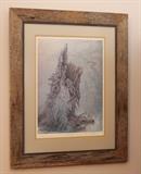 Ben Hampton 'The Stump' (Framed by Hampton Studios)