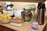 Hobart Kitchenaid mixer, kitchen wares