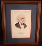 46 - Robert E. Lee at age 63, President of Washington College, 1870, 21 x 17.