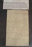 78 - Letter signed by General Beauregard, wrote by Beauregard to Judge Calhoun, Canton, MS.