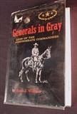 182 - Book, Generals in Gray, lives of the Confederate Commanders.