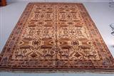 135 - Balochi rug has animals on it, 6ft 6in x 10ft 3in.