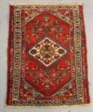 143 - Persian prayer rug, 2ft x 2ft 10in.