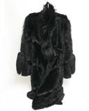 Sonia Rykiel Wrap Lamb, Muskrat and Farmed Fox, size 42