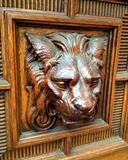 Massive Oak A H Davenport Sideboard, circa 1890