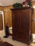 Hooker brand entertainment center/ armoire