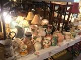 pitchers and lamps