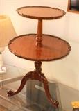 pie crust tiered table