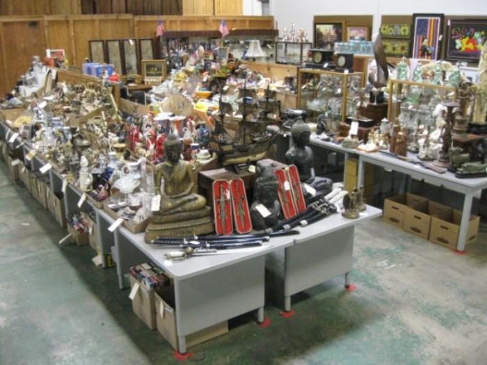 Asian Collectibles, Stone Carvings, Jade, Granite, Statures