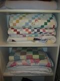 ASSORTMENT OF ANTIQUE QUILTS