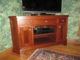 CORNER ENTERTAINMENT CABINET
CUSTOM MADE

