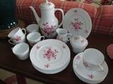 GERMAN PORCELAIN TEA SET