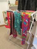 selection of scarfs