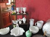Milk Glass Collection