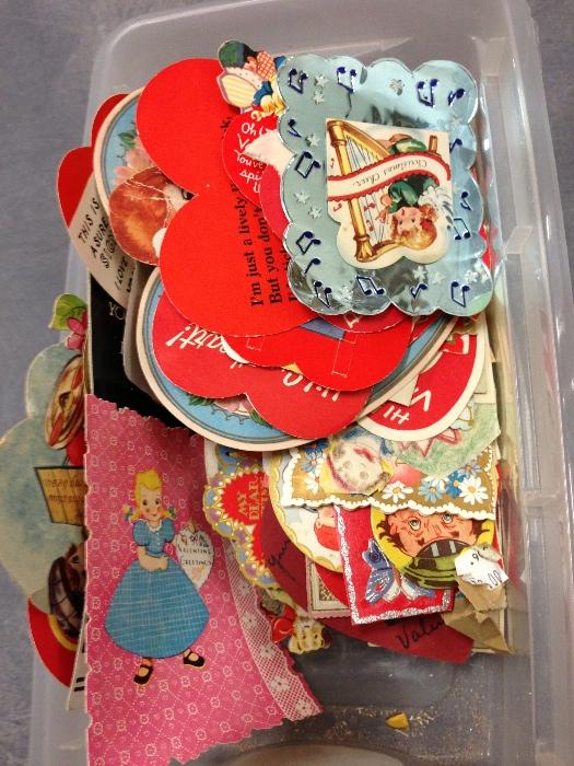 vintage valentine's day cards