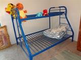 metal bunk bed - no mattress