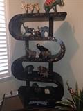 Elephant theme shelf