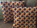 Bargello pillows