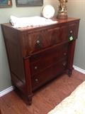 Antique cherry bureau