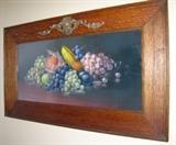 ORIGINAL ART IN ANTIQUE FRAME