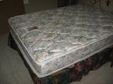 Sealy Queen Size Mattress and Box Springs & Bed Frame
