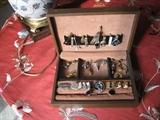 Assortment of vintage cuff links