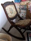 Rocking chair.