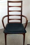 Mid century style chair.  One of a pair.