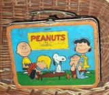 1970s Peanuts lunch box.
