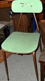 Single 1950s style desk chair.