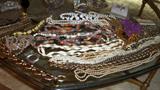 Costume jewelry: necklaces.