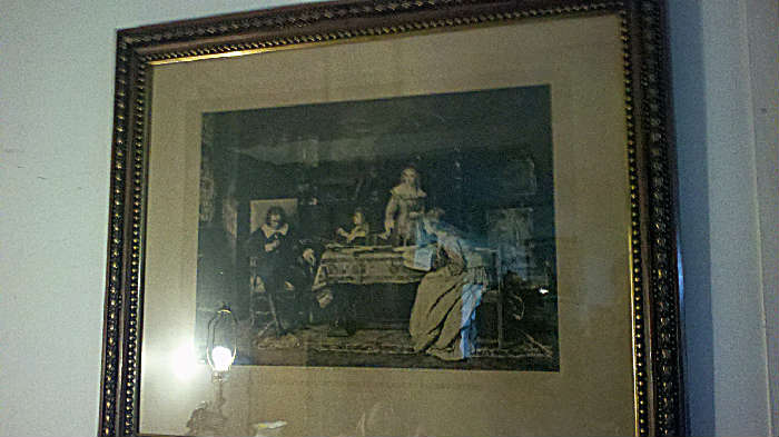 Blind Milton Dictating "Paradise Lost" to His Daughter