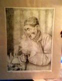 Chinese man smoking