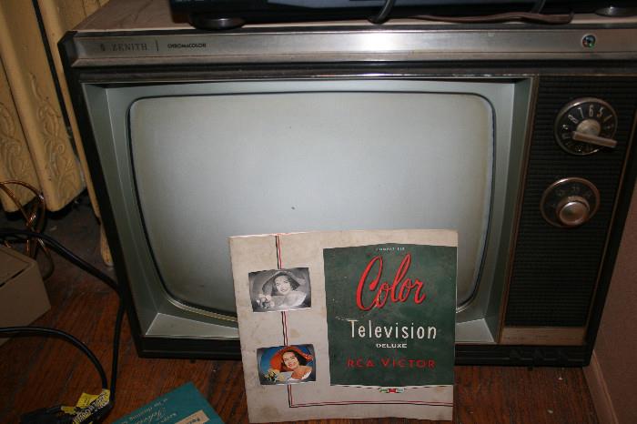 Vintage ZENITH COLOR Television  