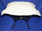 Metal Pillow Top Stool