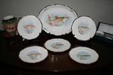 Limoge Fish Set