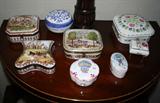 National Trust & French Porcelain Boxes