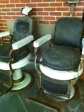 Antique Barber Chairs!