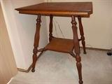 Oak parlor table