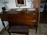 Chickering Console Piano
